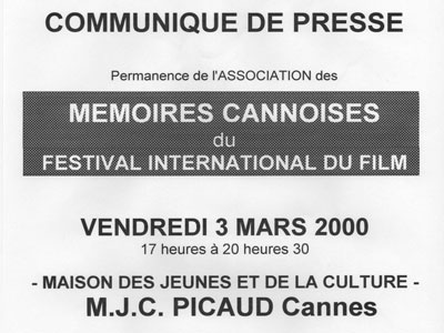 Permanence MJC Picaud