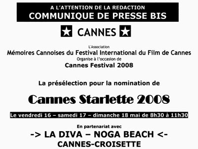 Cannes Starlette® Casting 2